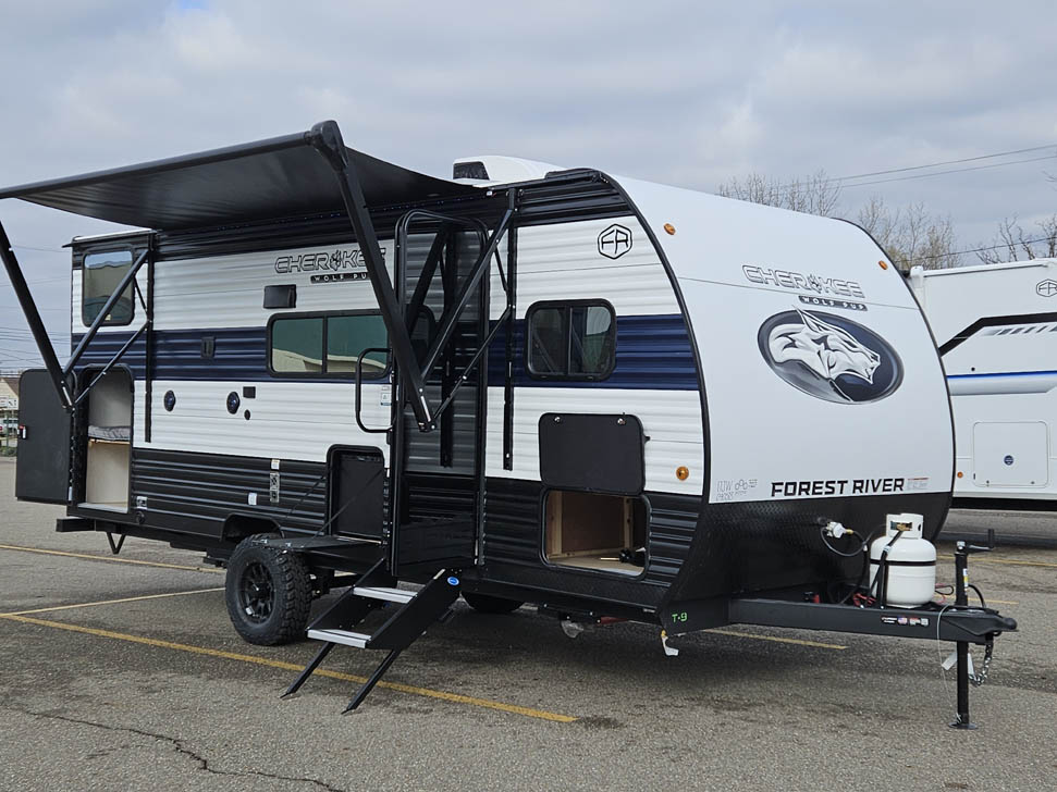 2026 Wolf Pup 17JW Travel Trailer with Rear Bunks for Sale at All